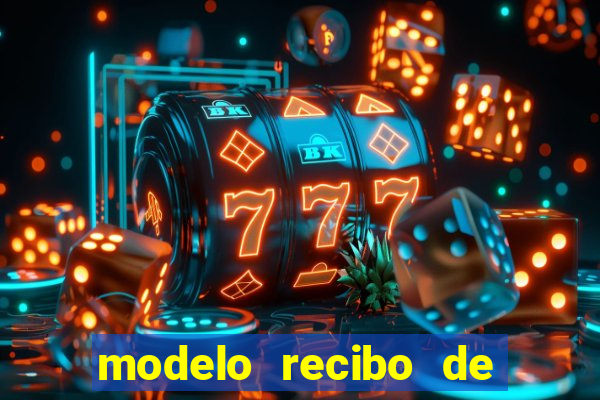 modelo recibo de pagamento autonomo